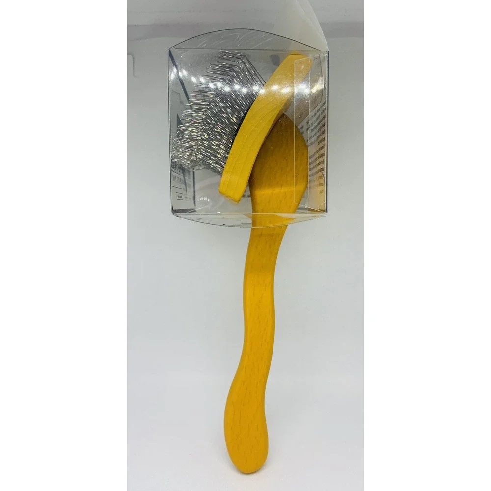 Brush for Dog, Slicker for Grooming, Groomgrip Coating, Yellow , Large NEW!!!